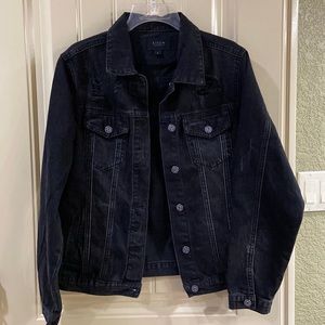 Distressed Denim Jacket by Risen Brand. NWOT!